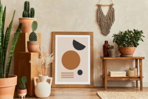 Creative,Composition,Of,Stylish,Living,Room,Interior,With,Mock,Up