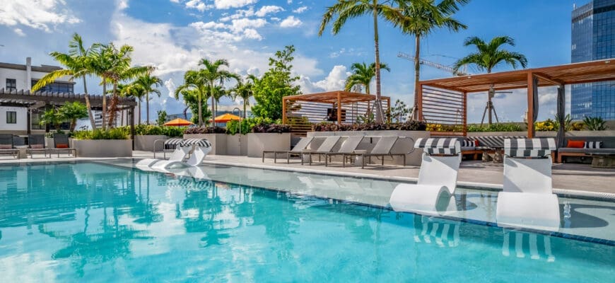 rooftop pool