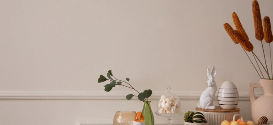 Minimalist,Composition,Of,Easter,Living,Room,Interior,With,Copy,Space,